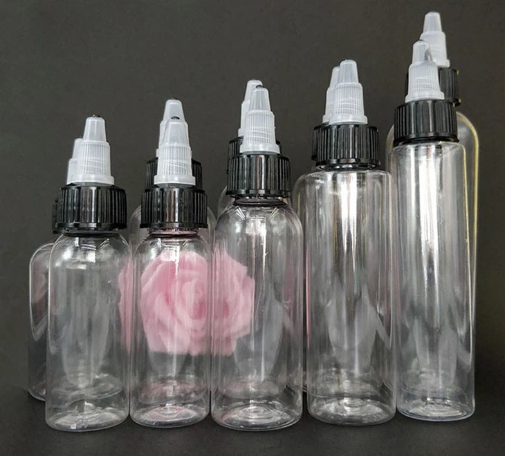 250ml Plastic Bottle With Sharp Mouth For Oil