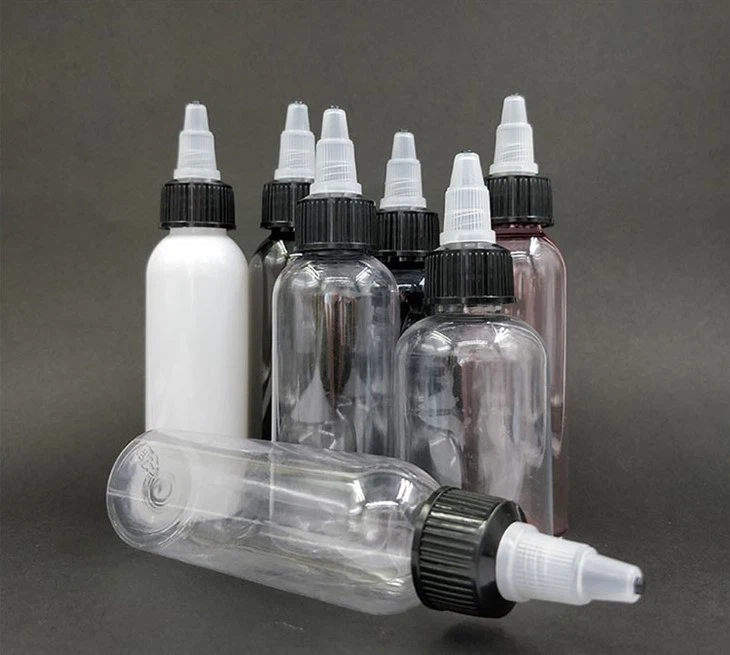 250ml Plastic Bottle With Sharp Mouth For Oil