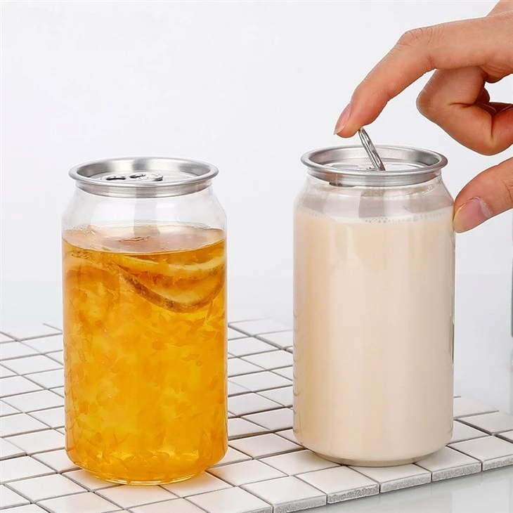 330ml Soda Juice Bottle With Sealing Aluminum Lid