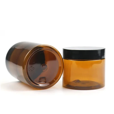 Cream Packaging Amber PET 50ml 100ml 150ml Jar suppliers