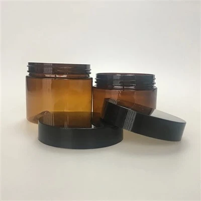 Cream Packaging Amber PET 50ml 100ml 150ml Jar high quality
