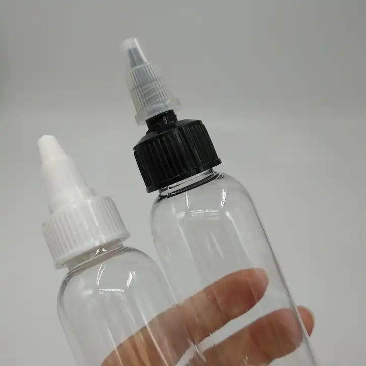 Eco Squeeze Hair Oil Plastic Bottles Twist Top Refillable Bottles