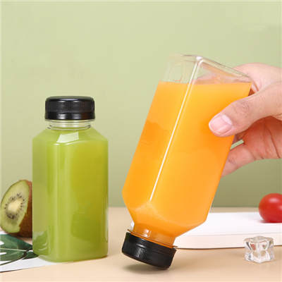 Plastic 100ml 250ml 350ml 500ml 1000ml Square Beverage Bottles best