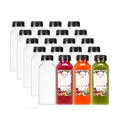 PP 100ml 250ml 500ml 1000ml PET Plastic Juice Bottle