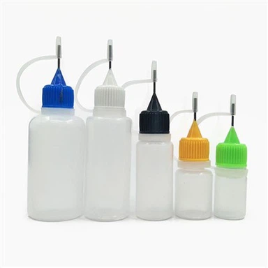 10ml 30ml 50ml 100ml Yas PE Cov Kua Dej Lub raj mis Nrog Cov Lus Qhia