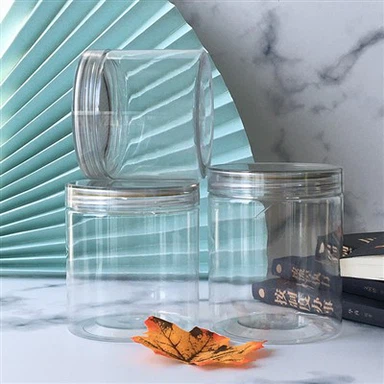 50Ml 100Ml 120Ml 150Ml 200Ml 4Oz Cosmetic Jar Clear Pet Yas Cream Jar With Yas Lid Ointment Jar