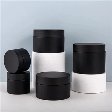 NH PET Material Cosmetic Cream Yas Yas Nrog Lub hau