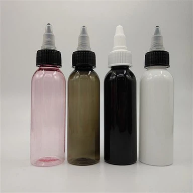 PET Lub raj mis nrog Twist Top Caps